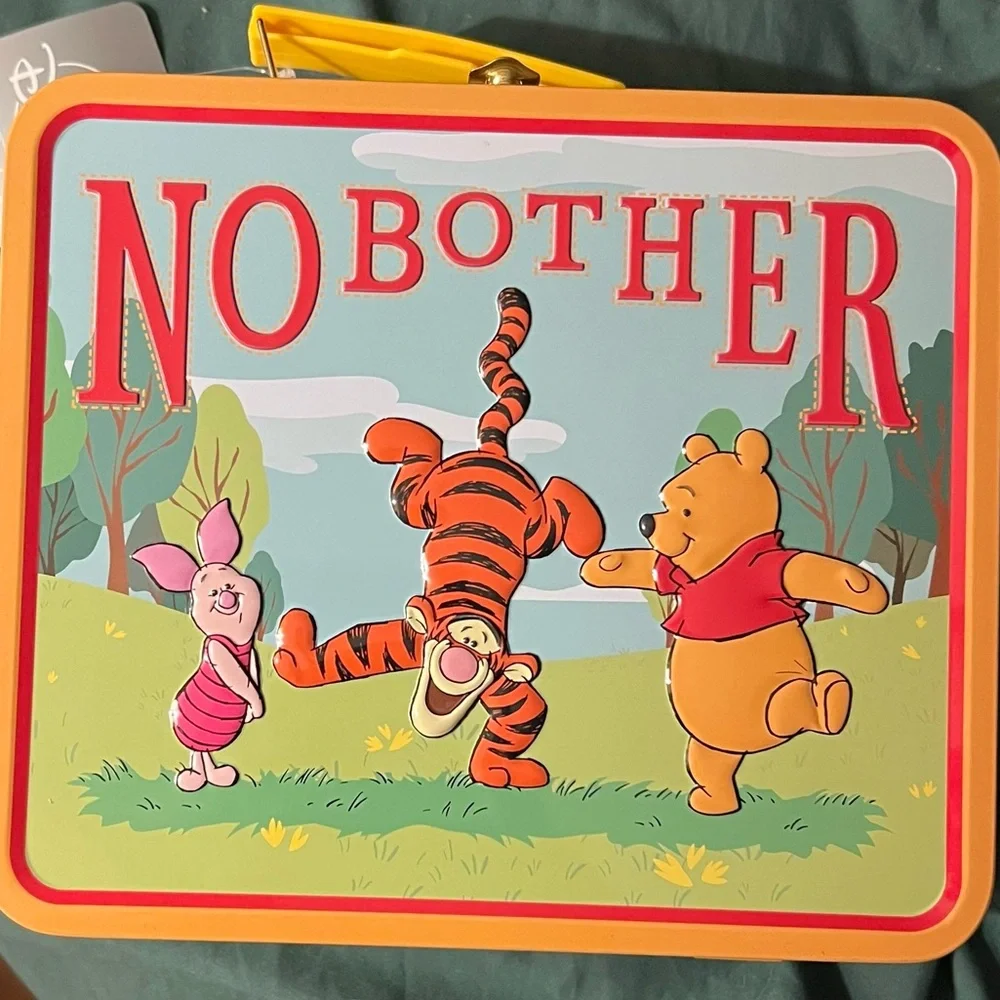 Disney Winnie the Pooh and Friends Fun Lunchbox - Yellow and Orange